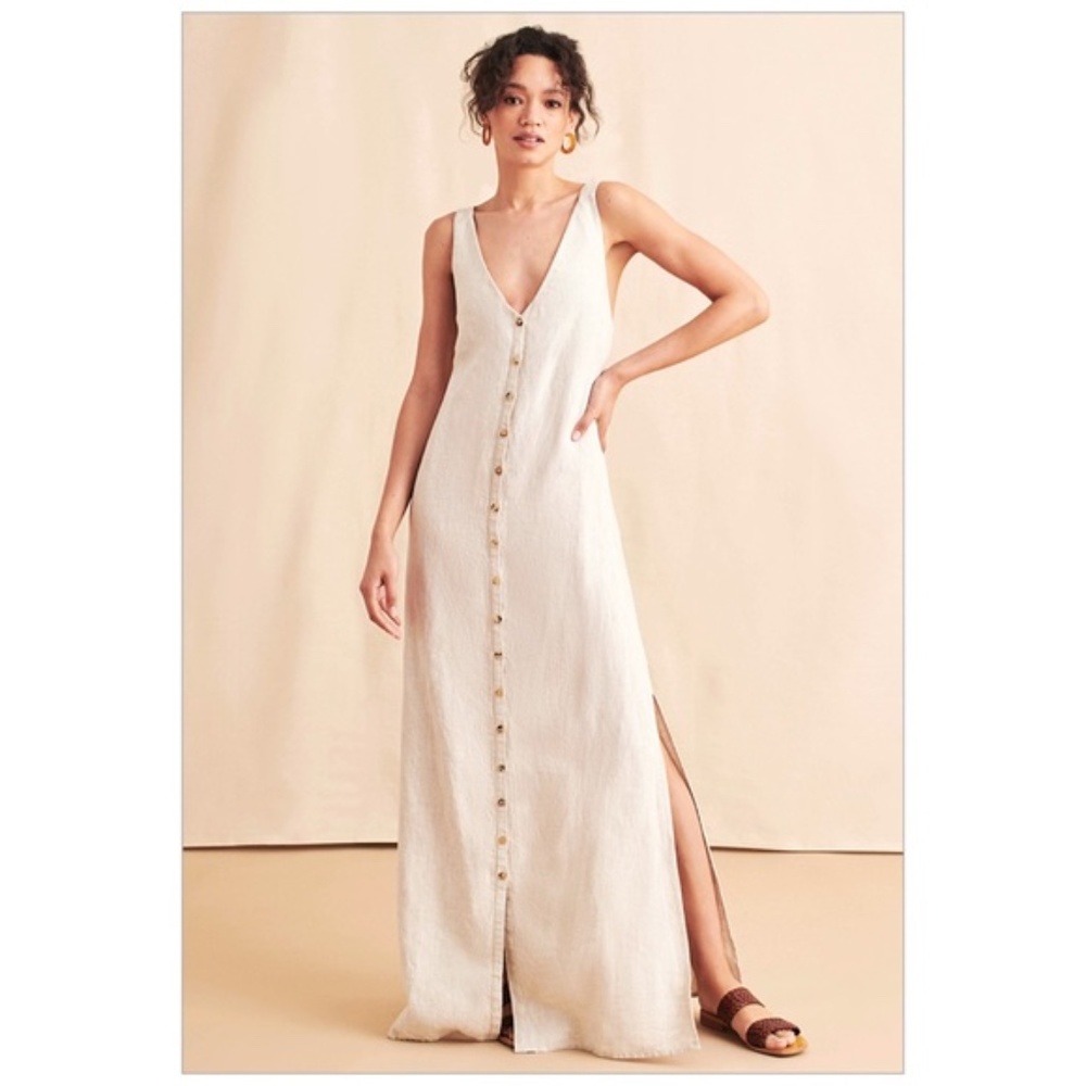Faherty Big Sur Linen Maxi (original version) - size XS - New with small flaw